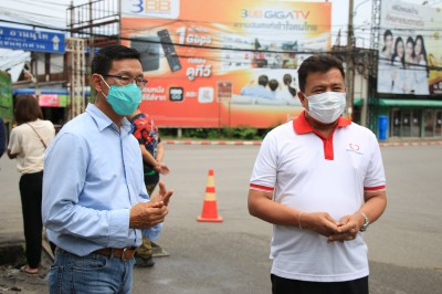 ลงพื้นที่บริเวณขุดท่อระบายน้ำสี่แยกวัดโพธาวาส Image 1