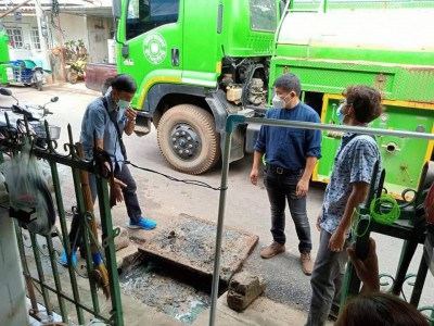 เร่งแก้ไขปัญหาน้ำท่วมขังในเขตเทศบาลนครสุราษฎร์ธานี Image 1