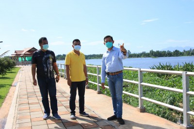 บรรยากาศการพัฒนา บริเวณบึงขุนทะเล รูปภาพ 1