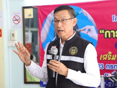 นายกแป๊ะ ลงพื้นที่ติดตามโครงการเงินอุดหนุนส่งเสริมอาชีพชุมชน รูปภาพ 1