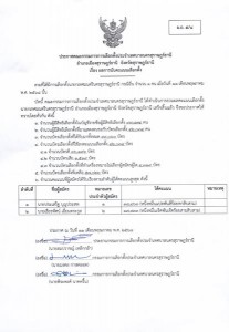 ประกาศคณะกรรมการการเลือกตั้งประจำเทศบาลนครสุราษฎร์ธานี อำเภอ ... Image 1