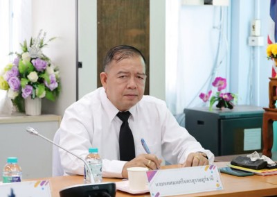 ประชุมหัวหน้าส่วนราชการประจำอำเภอเมืองสุราษฎร์ธานี ประจำเดือ ... Image 1