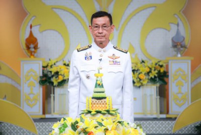 บันทึกเทปโทรทัศน์ถวายพระพรชัยมงคล เนื่องในโอกาสวันเฉลิมพระชน ... Image 1