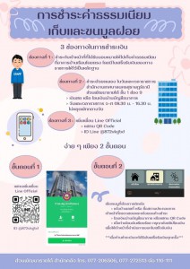 ช่องทางการชำระค่าธรรมเนียมเก็บและขนมูลฝอย Image 1