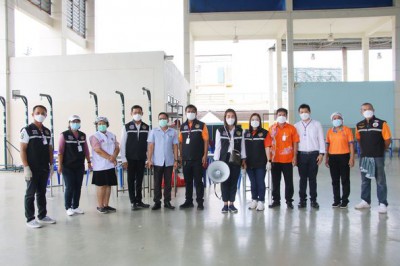 ตรวจเยี่ยมและให้กำลังใจเจ้าหน้าที่ในการให้บริการตรวจค้นหาผู้ ... Image 1
