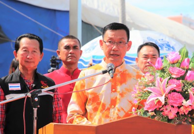 พิธีเปิดแข่งขันเรือยาว ชิงจ้าวสายน้ำตาปี งานประเพณีชักพระฯ ส ... Image 1