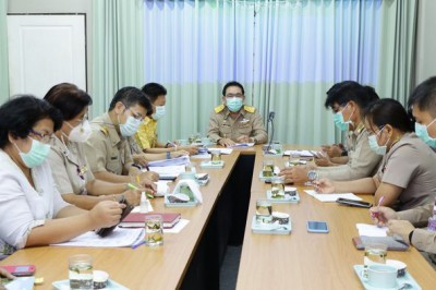 ประชุมเตรียมความพร้อมในการฉีดวัคซีนป้องกันโรคโควิด-19 Image 1