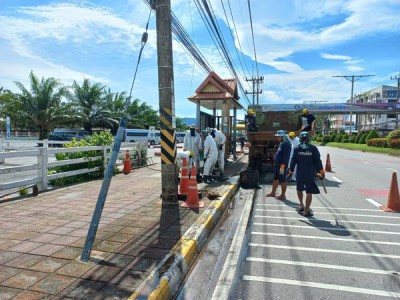 เทศบาลนครสุราษฎร์ธานี โดยสำนักช่าง ดำเนินงานด้านต่างๆ เพื่อค ... รูปภาพ 1