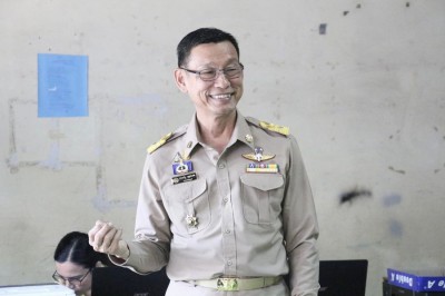 นายกแป๊ะลงพื้นที่พบปะพี่น้องประชาชน รวมพลังขับเคลื่อนกองทุนส ... รูปภาพ 1