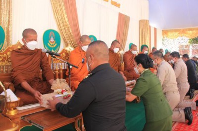 พิธีทำบุญเจริญพระพุทธมนต์ เนื่องในวันสถาปนากรมทหารราบที่ ๒๕ Image 1