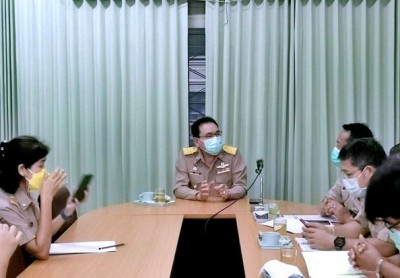 ประชุมการป้องกันและควบคุมโรคโควิด-19 รูปภาพ 1
