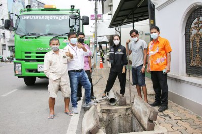 ท่อระบายน้ำบริเวณถนนดอนนกตรงข้ามร้านเทเลวิซ (Telewiz) Image 1