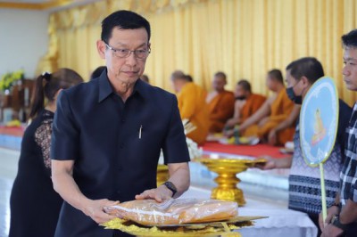 พิธีฌาปนกิจศพนางฉวีวรรณ รุ่งแดง อายุ 67 ปี ณ วัดท่าทอง รูปภาพ 1