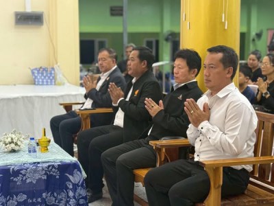 เมื่อค่ำวานนี้ (22 เม.ย. 68) เทศบาลนครสุราษฎร์ธานี เป็นเจ้าภ ... รูปภาพ 1