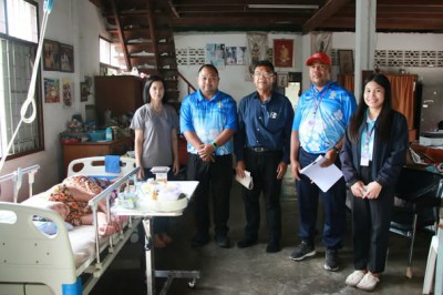 ลงพื้นที่บริการทำบัตรประจำตัวคนพิการที่บ้านและส่งเสริมพัฒนาค ... รูปภาพ 1