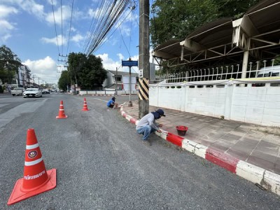 เทศบาลนครสุราษฎร์ธานี โดยสำนักช่าง ดำเนินงานด้านต่างๆ เพื่อค ... Image 1