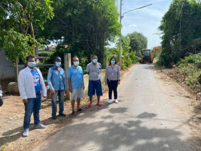 ตัดแต่งกิ่งไม้ ข้างทางถนนซอยคูเมืองวัดโพธาวาส Image 1
