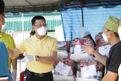 ลงพื้นที่ตรวจเยี่ยมกลุ่มผู้กักตัว Image 1