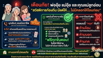 เตือนภัย! พ่ออุ๊ย แม่อุ๊ย และคุณแม่ลูกอ่อน "สวัสดิการท้องถิ่ ... รูปภาพ 1