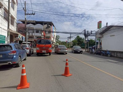 เทศบาลนครสุราษฎร์ธานี โดยสำนักช่าง ดำเนินงานด้านต่างๆ เพื่อค ... Image 1