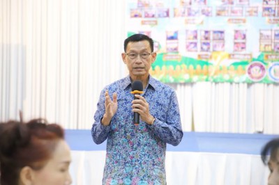 นายกแป๊ะ พบปะชมรมผู้สูงอายุเขตเทศบาลฯ ตามโครงการส่งเสริมสุขภ ... Image 1