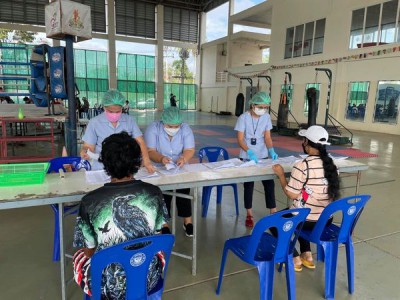 สถานการณ์การฉีดวัคซีน เข็ม 2 #สำหรับผู้สัมผัสเสี่ยงสูง (HRC) ... Image 1