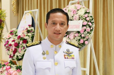 วางพวงมาลาน้อมรำลึก "วันคล้ายวันสวรรคต สมเด็จพระนเรศวรมหาราช ... รูปภาพ 1