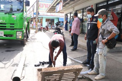 ดูดล้างท่อระบายน้ำ บริเวณถนนการุณราษฎร์ตั้งแต่แยกน้ำค้าง Image 1