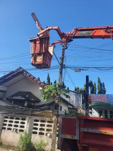 เร่งซ่อมแซมระบบไฟฟ้าสาธารณะ Image 1