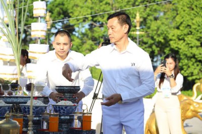 พิธีบวงสรวงศาลหลักเมืองจังหวัดสุราษฎร์ธานี รูปภาพ 1