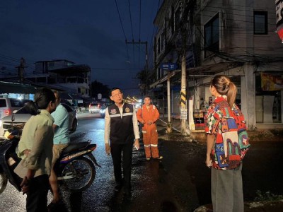 ช่วงค่ำวันนี้ (27 ธ.ค. 66) นายประเสริฐ บุญประสพ นายกเทศมนตรี ... รูปภาพ 1
