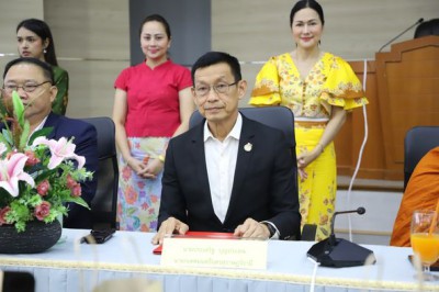 พิธีลงนามในบันทึกข้อตกลงความร่วมมือโครงการวัด ประชา รัฐ สร้า ... รูปภาพ 1