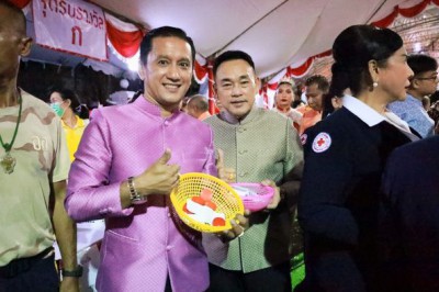 เทศบาลนครสุราษฎร์ธานีร่วมพิธีเปิดงานของดีเมืองสุราษฎร์และกาช ... Image 1