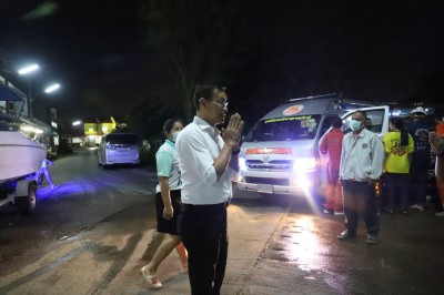 รับแจ้งเหตุ นายกแป๊ะลงพื้นที่ทันที รูปภาพ 1