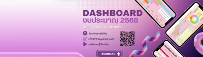 Dashboard งบประมาณ 2568 สรุปข้อมูลงบประมาณรายจ่าย รูปภาพ 1